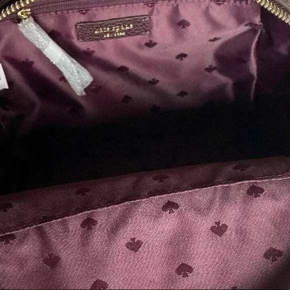 ⚠️BF SALE new Kate spade medium Jackson backpack cherrywood - Picture 6 of 6